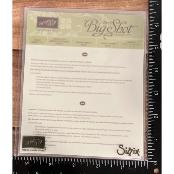 Stampin Up Sizzix Big Shot Balloon Framelits Dies 137362 - Picture 1 of 2